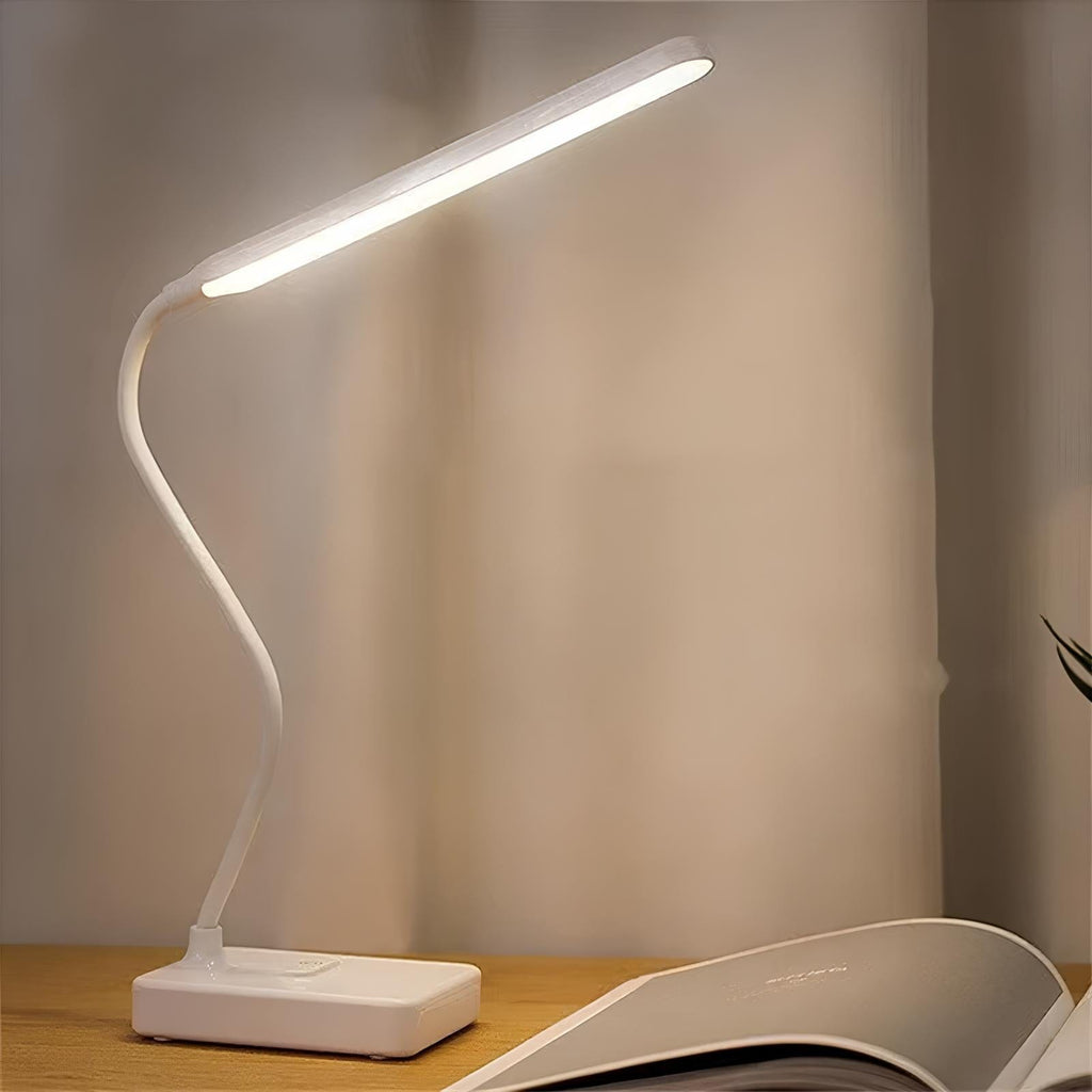 Lámpara de Escritorio de Brazo Flexible Recargable por USB