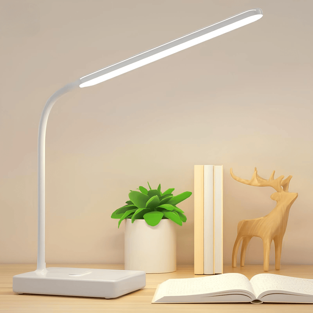 Lámpara de Escritorio de Brazo Flexible Recargable por USB