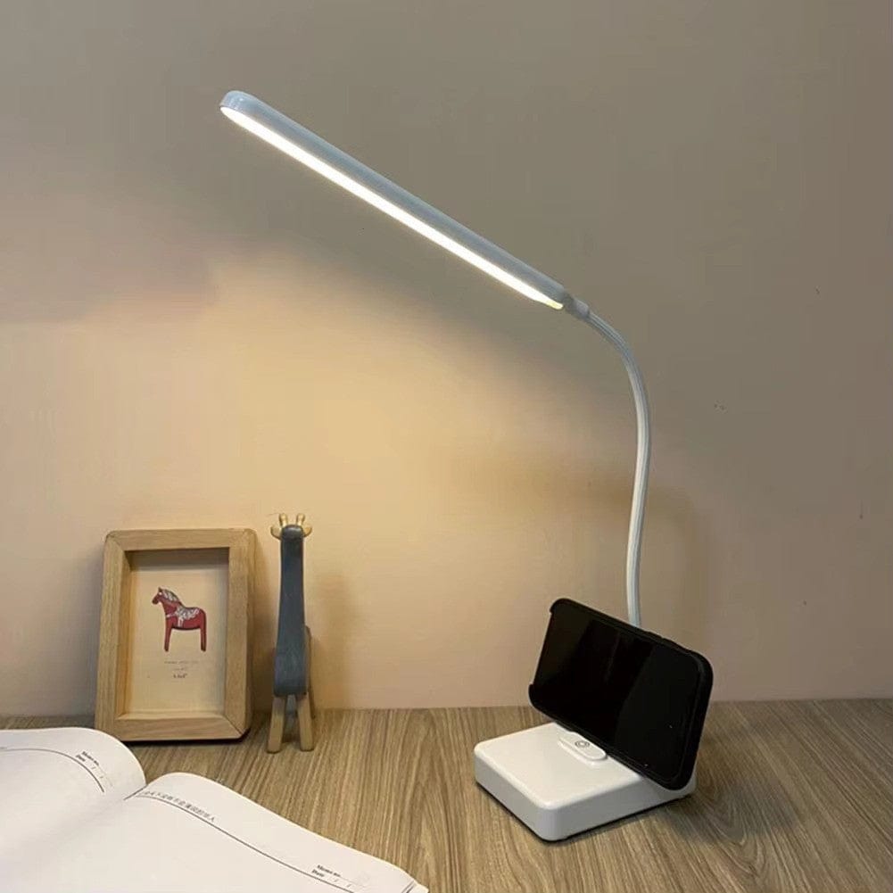 Lámpara de Escritorio de Brazo Flexible Recargable por USB