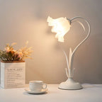 Florina | Lámpara de mesa con pantalla en forma de flor