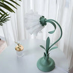 Florina | Lámpara de mesa con pantalla en forma de flor