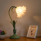 Florina | Lámpara de mesa con pantalla en forma de flor