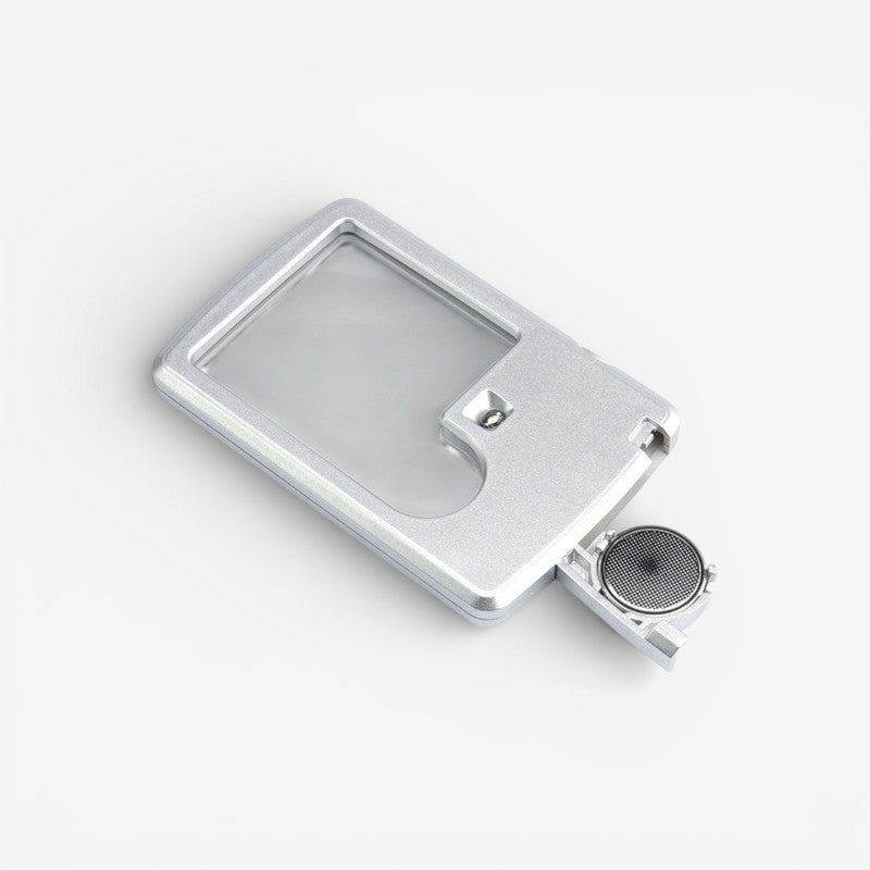 GlowLens - Lupa con luz LED y diseño portátil