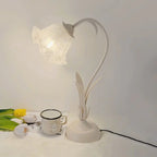 Florina | Lámpara de mesa con pantalla en forma de flor