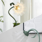 Florina | Lámpara de mesa con pantalla en forma de flor