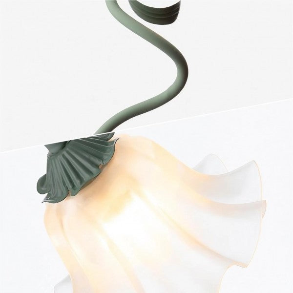 Florina | Lámpara de mesa con pantalla en forma de flor