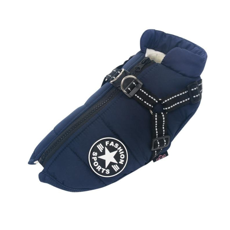 Chaqueta impermeable para perros - Cinturón reflectante | Varios colores y tamaños