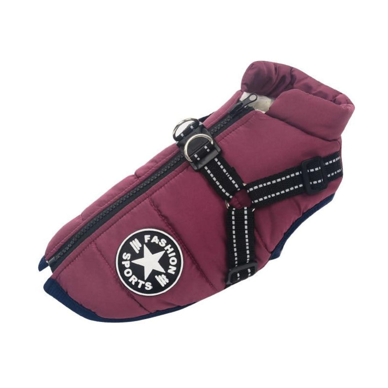 Chaqueta impermeable para perros - Cinturón reflectante | Varios colores y tamaños