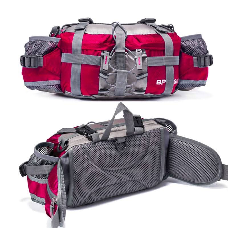 Lisslune | Mochila de Cintura Impermeable para Senderismo con Soporte para Botella