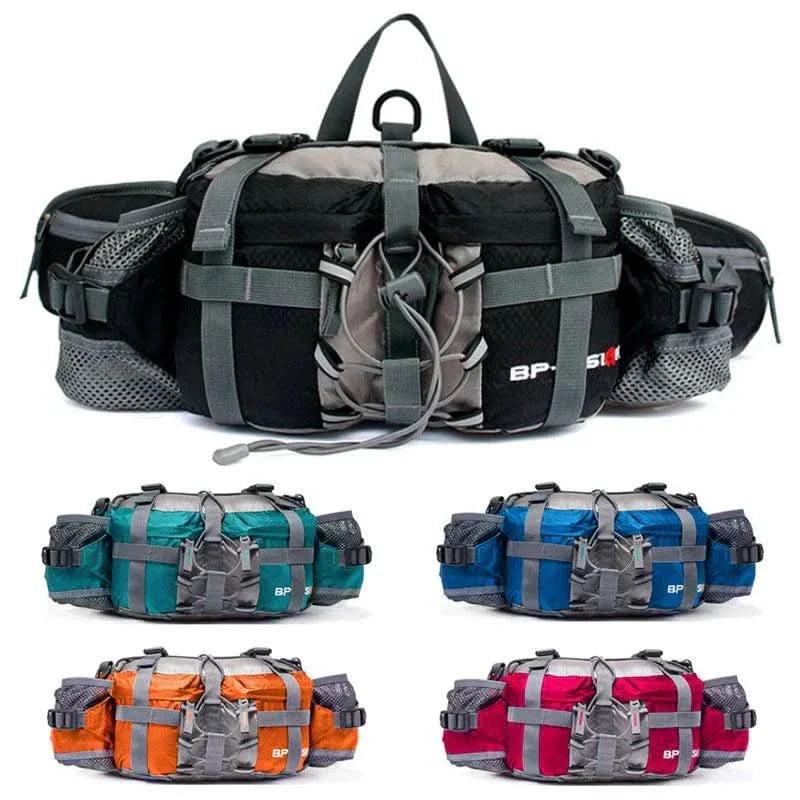 Lisslune | Mochila de Cintura Impermeable para Senderismo con Soporte para Botella