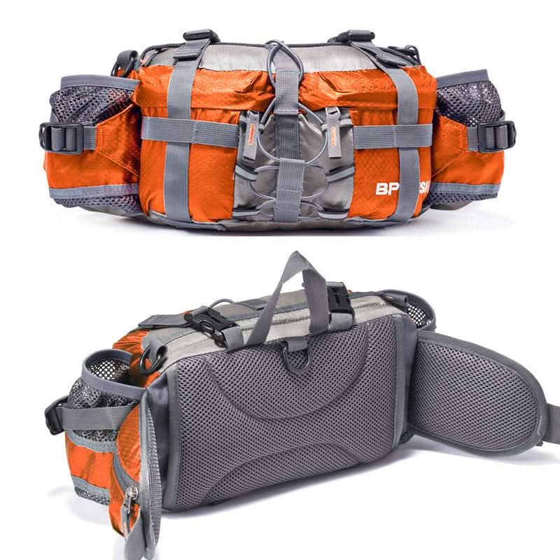 Lisslune | Mochila de Cintura Impermeable para Senderismo con Soporte para Botella