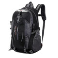 Mochila de viaje impermeable para exteriores con múltiples compartimentos