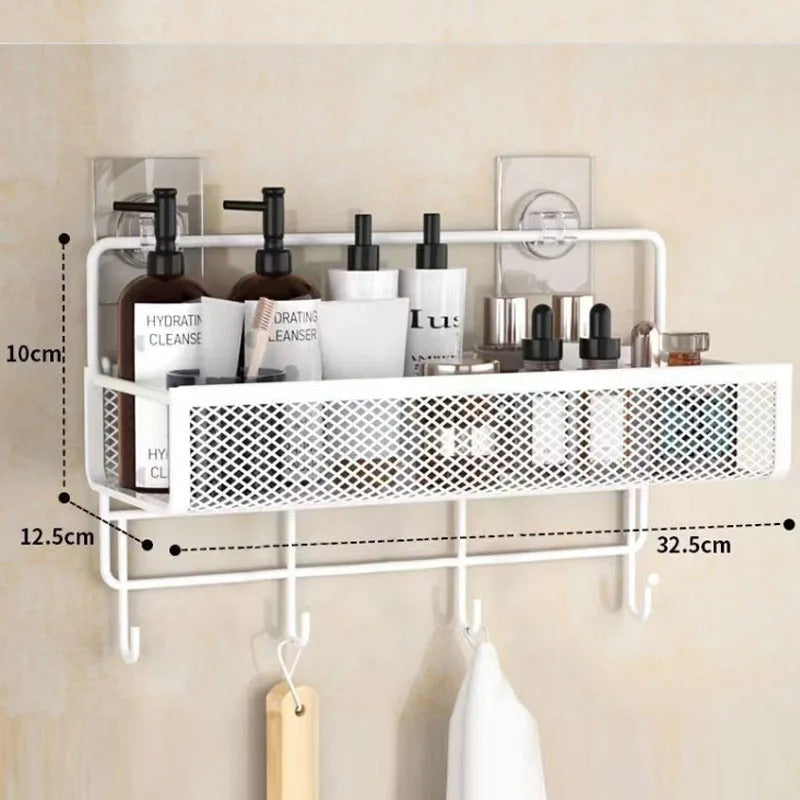 Estante de almacenamiento colgante para baño