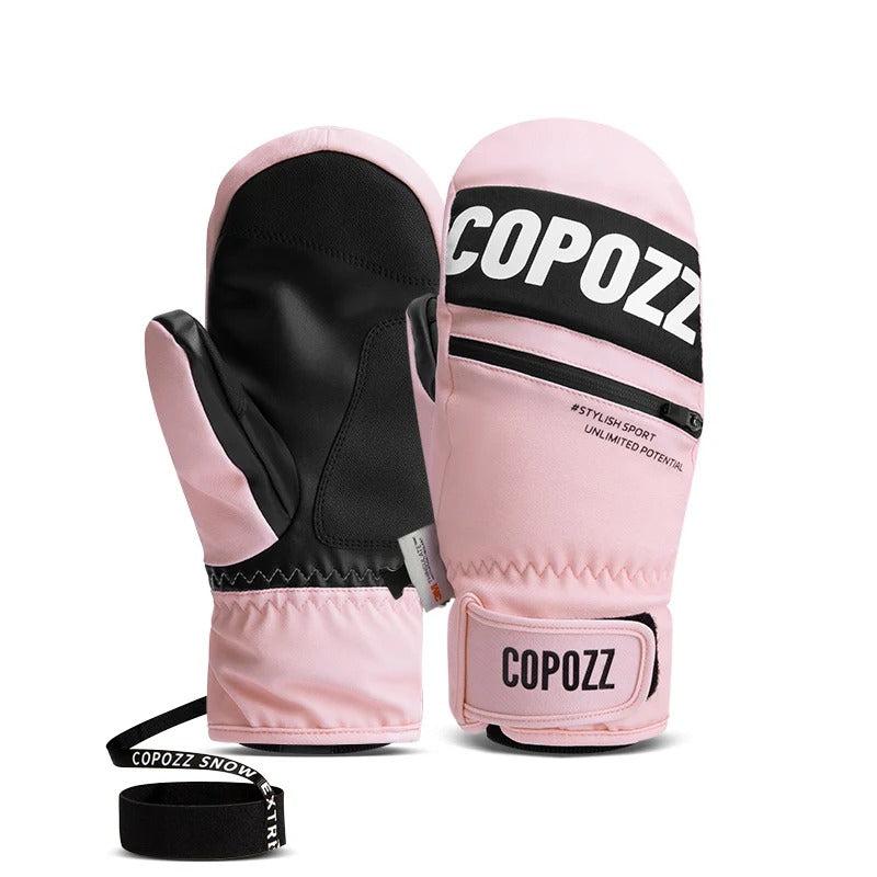 Guantes de esquí profesionales gruesos