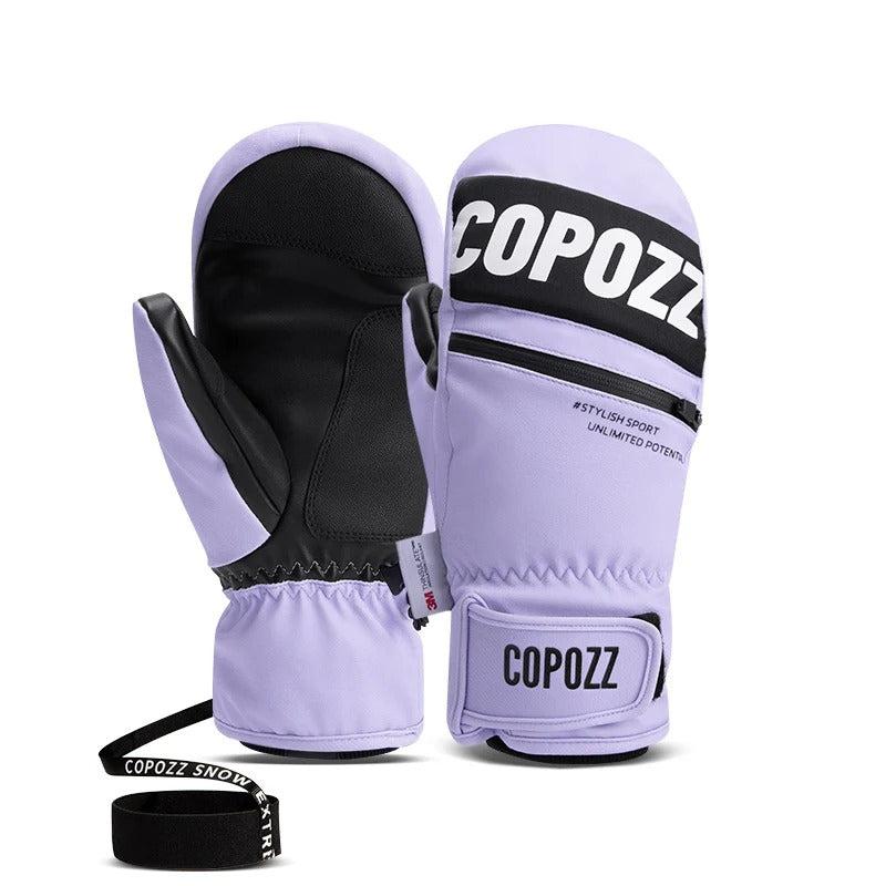 Guantes de esquí profesionales gruesos