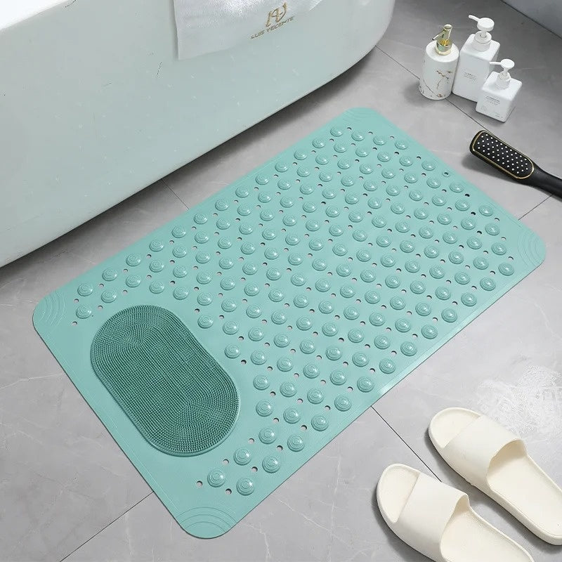 Alfombrilla de Ducha SafeGrip | Antideslizante con Exfoliador de Pies