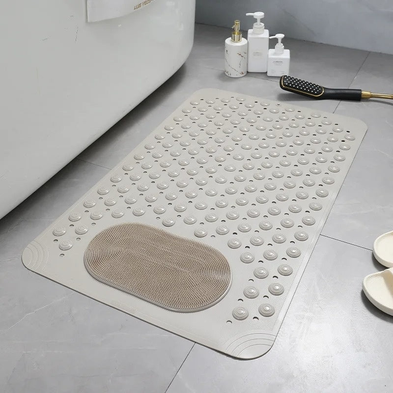 Alfombrilla de Ducha SafeGrip | Antideslizante con Exfoliador de Pies