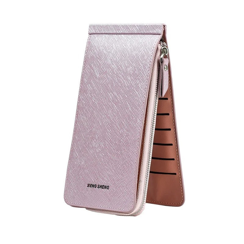 Billetera Multifuncional con Protección RFID para Hombres y Mujeres