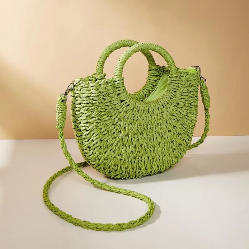 Hannah – Bolso de Mano con Doble Asa y Correa de Hombro Desmontable