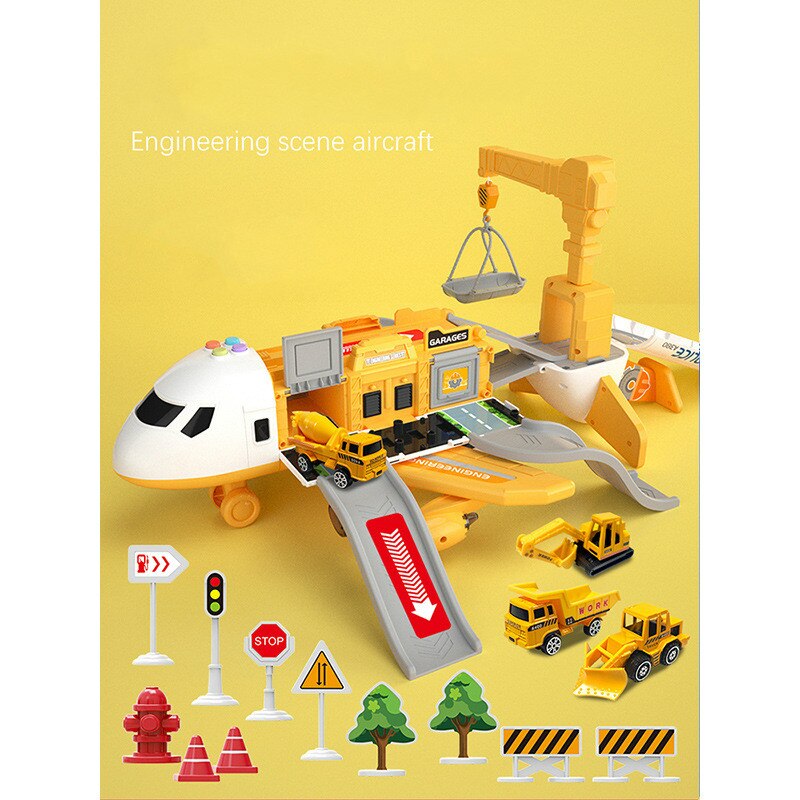 Juego de Aviones SkyExplorer – Set de Juego y Construcción de 20 Piezas para Niños