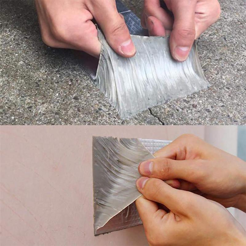 Cinta de Aluminio Butílica Impermeable para Construcción y Sellado