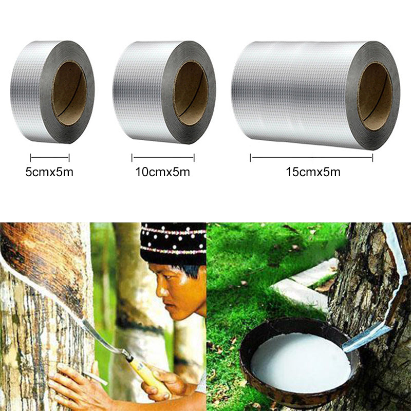 Cinta de Aluminio Butílica Impermeable para Construcción y Sellado