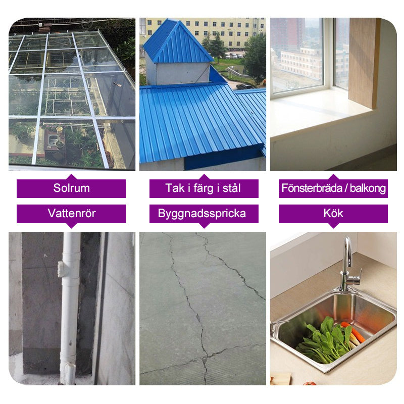 Cinta de Aluminio Butílica Impermeable para Construcción y Sellado