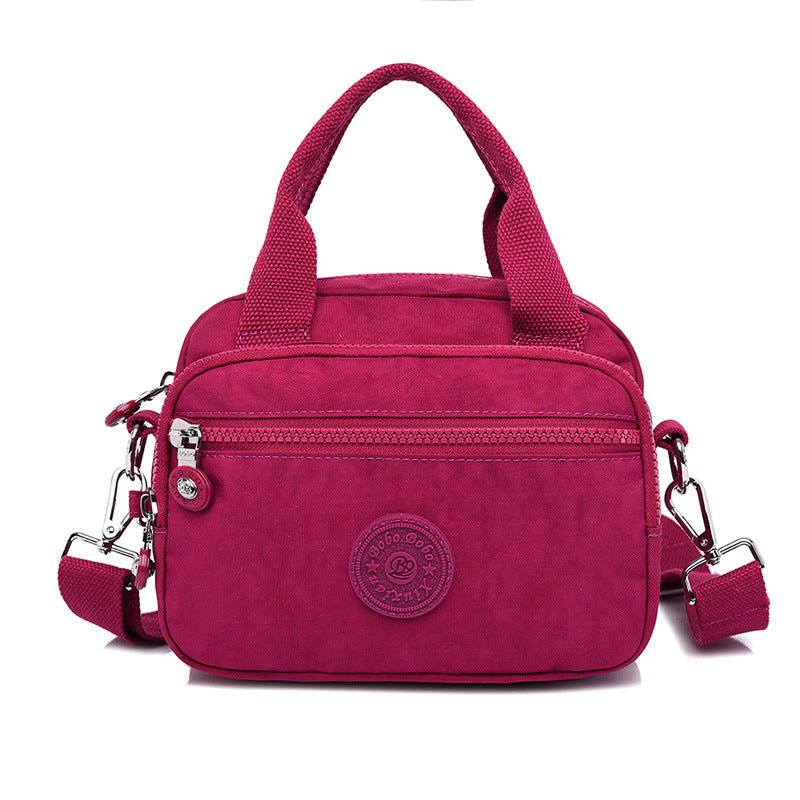 Bolso de mano impermeable para damas con varios compartimentos