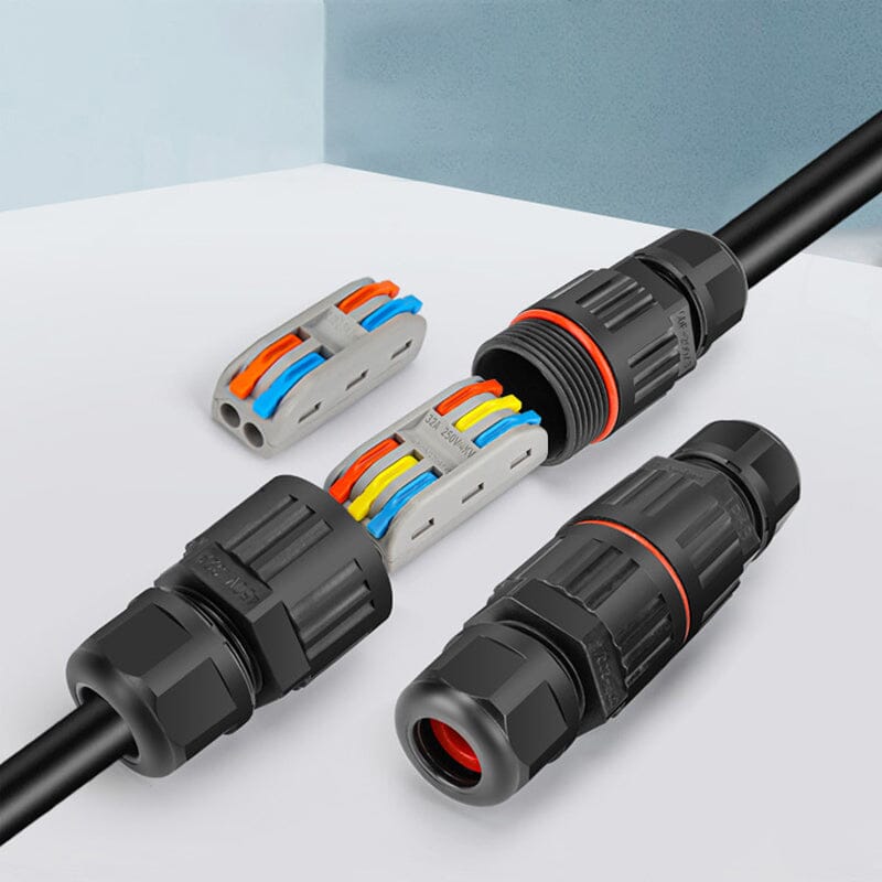 Conexión de cable impermeable para exteriores alta seguridad
