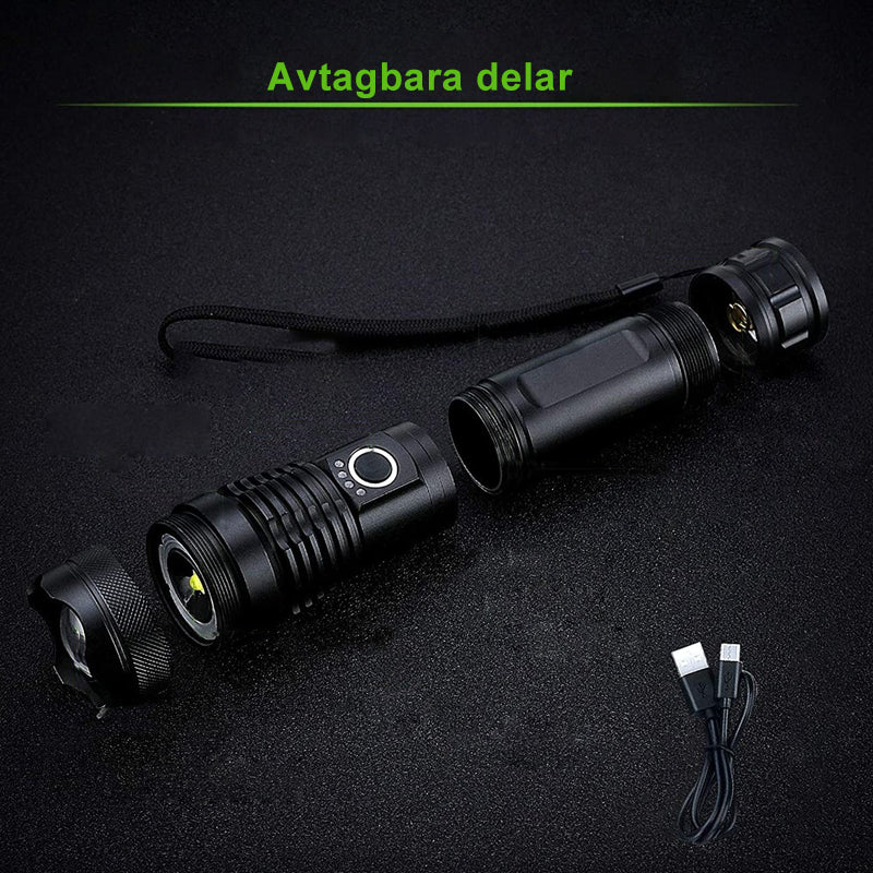 Linterna Militar Impermeable con 5 Modos
