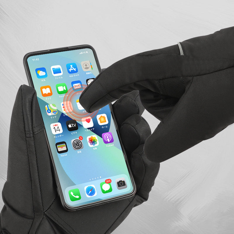 Guantes Térmicos con Pantalla Táctil para Hombres – Impermeables y Ajustables