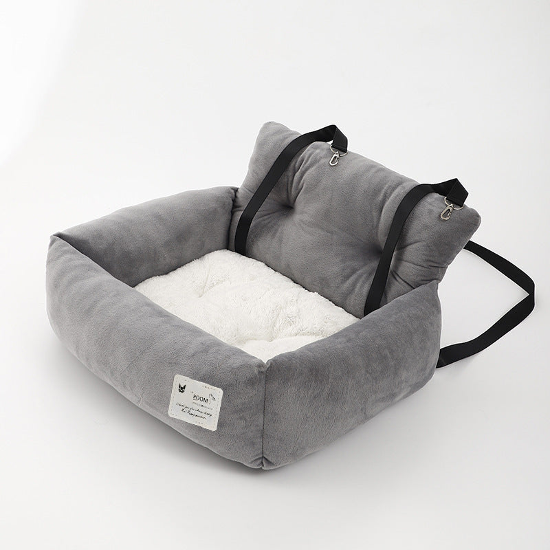 Silla de Auto Segura para Perros - Cómoda y Segura