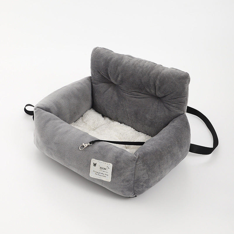 Silla de Auto Segura para Perros - Cómoda y Segura