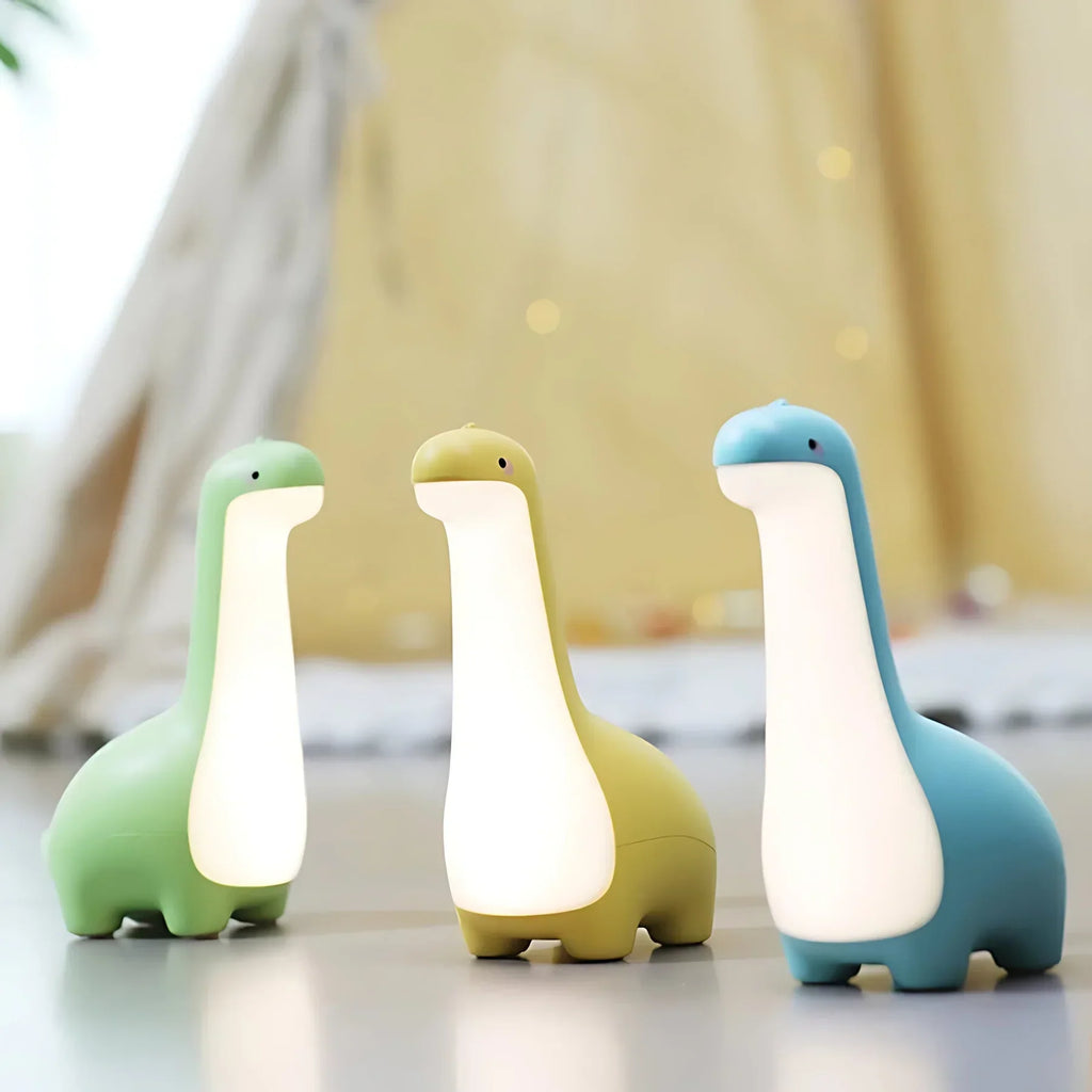Lisslune | Luz Nocturna LED de Dinosaurio para Niños – Iluminación Suave para Noches Tranquilas