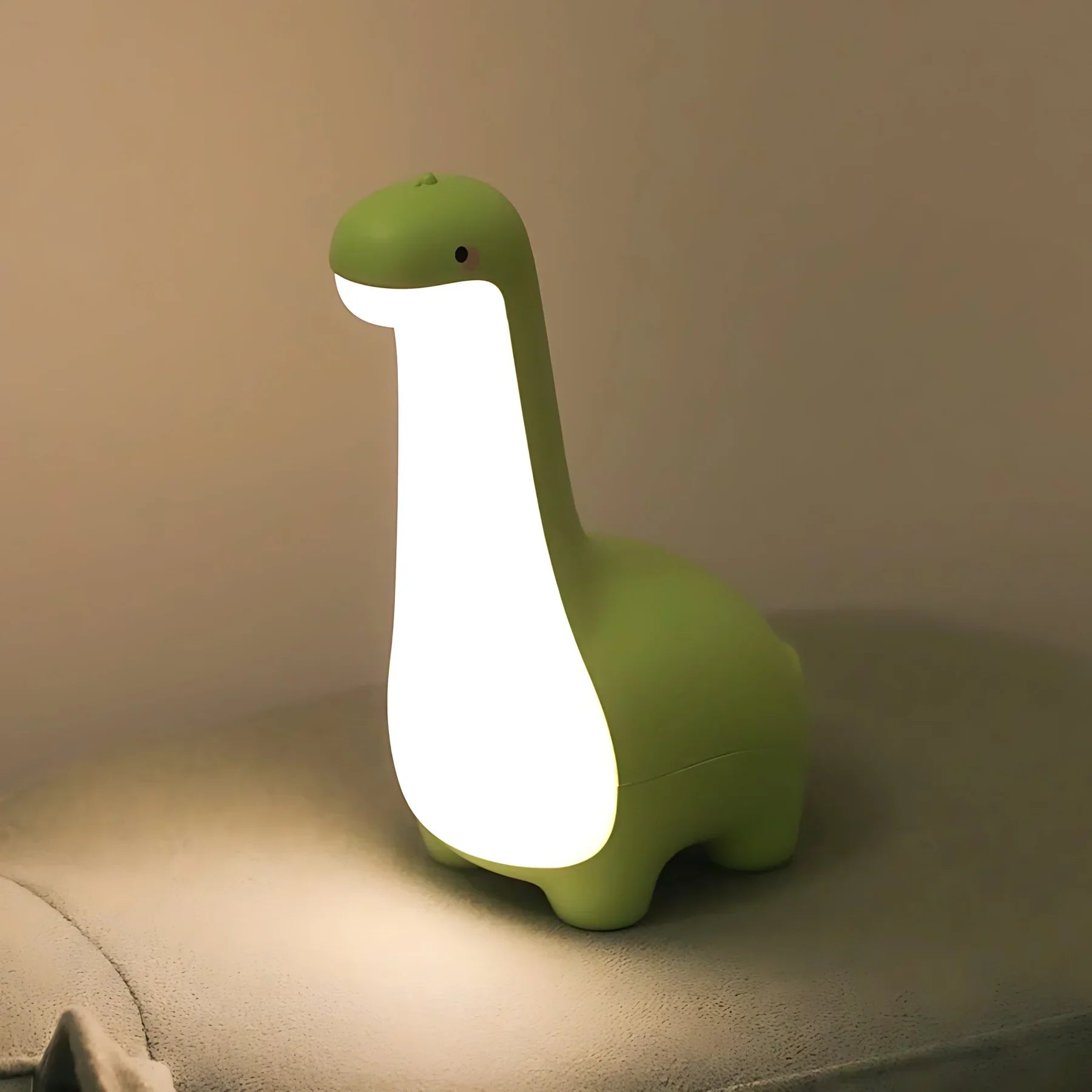 Lisslune | Luz Nocturna LED de Dinosaurio para Niños – Iluminación Suave para Noches Tranquilas