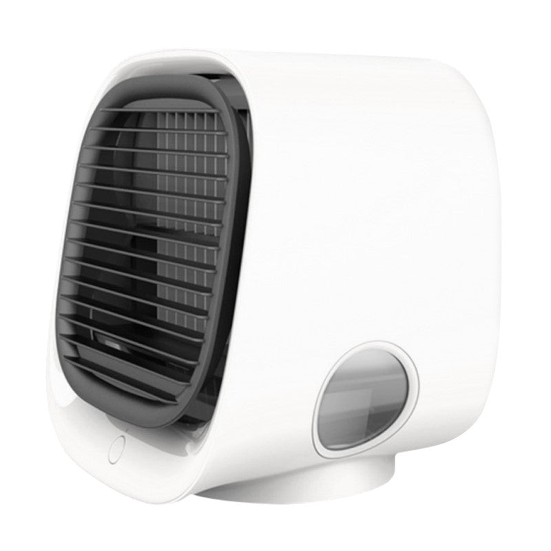 Enfriador de Aire Compacto y Humidificador con Alimentación USB y Enfriamiento Silencioso