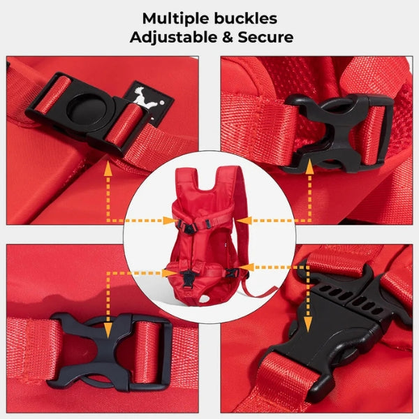 Mochila Transportadora para Perros para Senderismo y Aventuras al Aire Libre