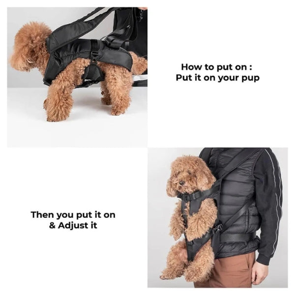 Mochila Transportadora para Perros para Senderismo y Aventuras al Aire Libre
