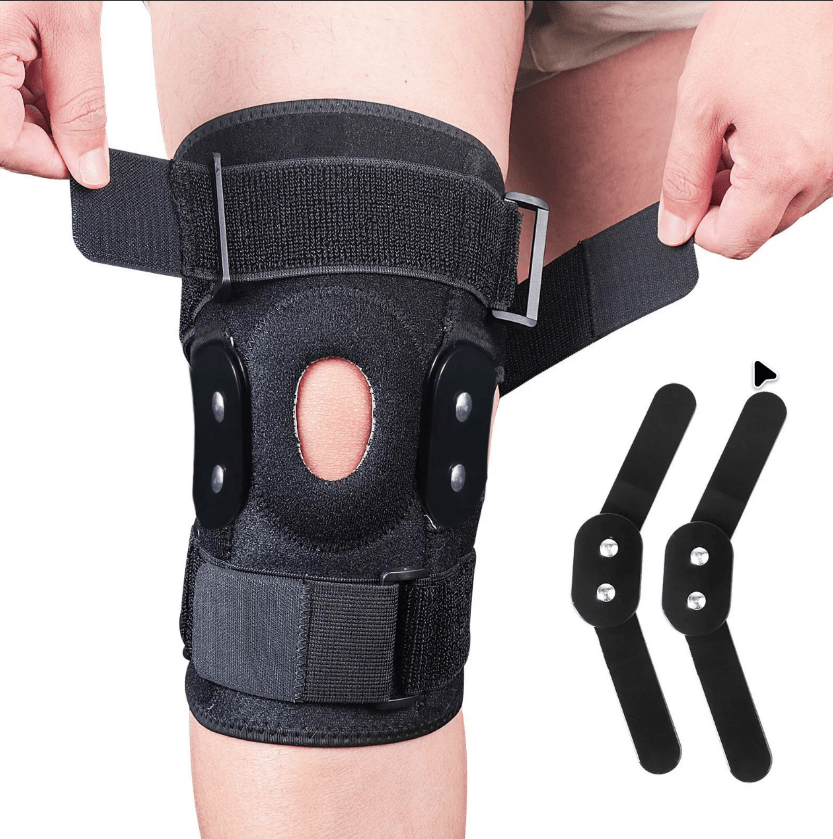 Rodillera Ajustable con Bisagra | Soporte