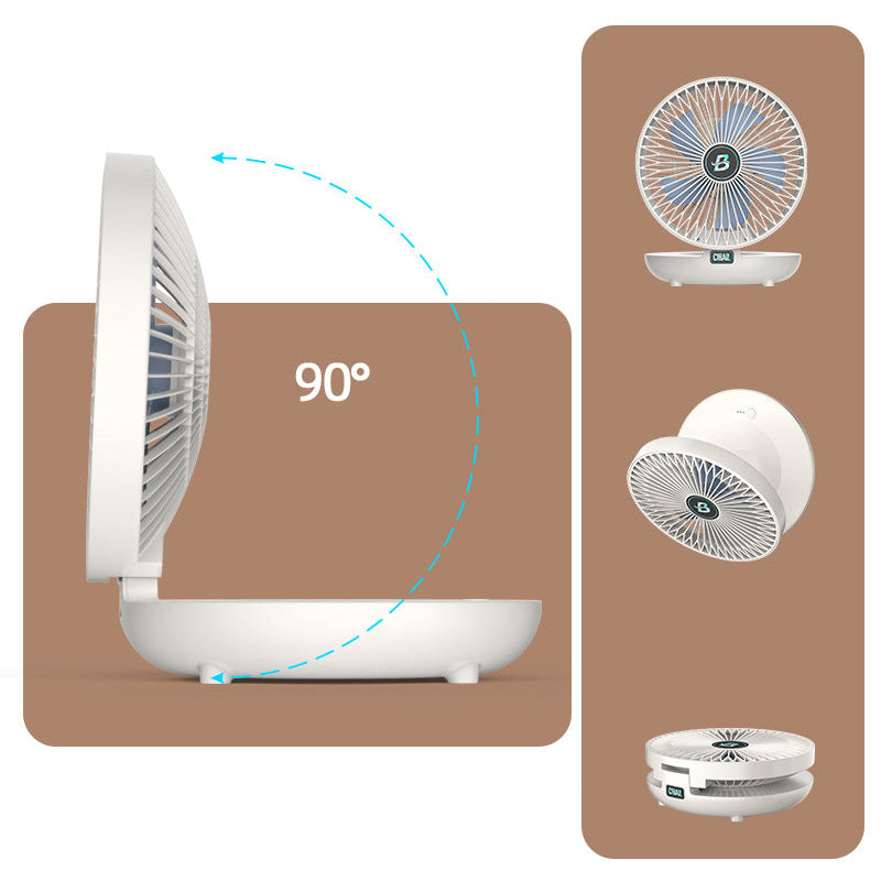 Ventilador de Circulación de Aire Plegable a Batería para el Hogar