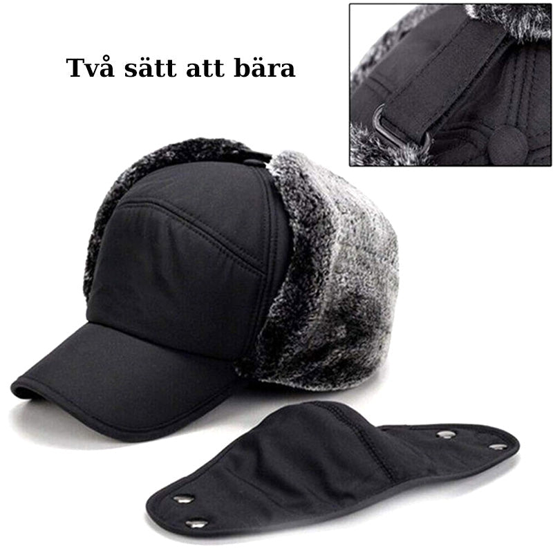 Gorro de Invierno Unisex a Prueba de Viento con Protección Facial