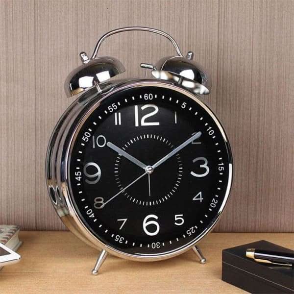 AUDEN - Reloj despertador retro gigante