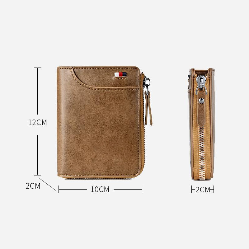 Billetera RFID para Hombres - Seguridad y Estilo | Diseño Vintage