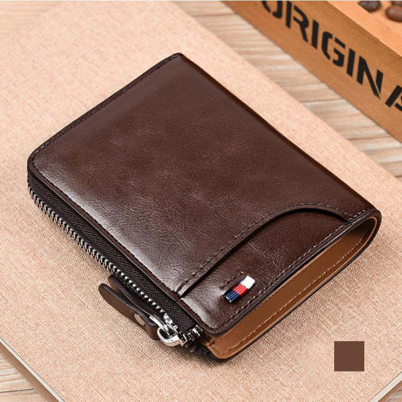 Billetera RFID para Hombres - Seguridad y Estilo | Diseño Vintage