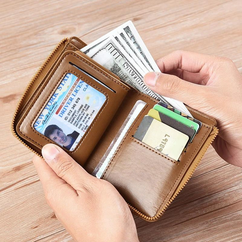 Billetera RFID para Hombres - Seguridad y Estilo | Diseño Vintage