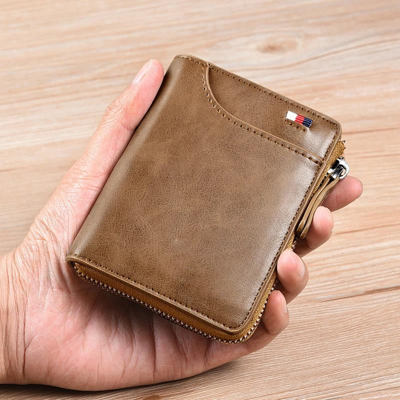 Billetera RFID para Hombres - Seguridad y Estilo | Diseño Vintage
