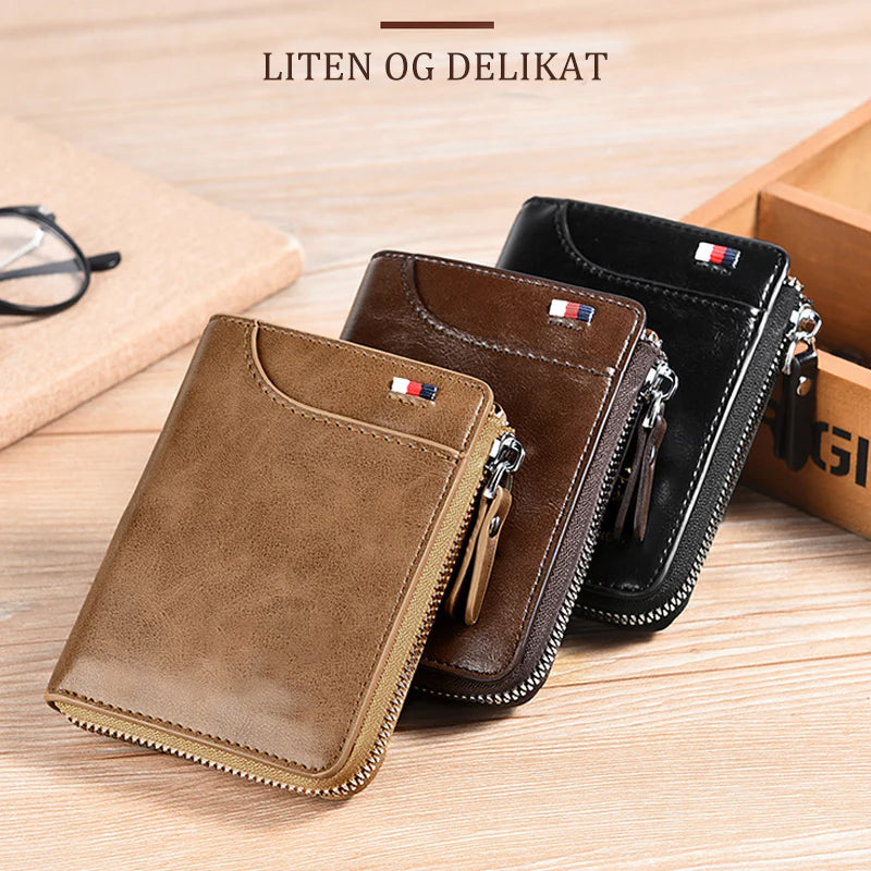Billetera RFID para Hombres - Seguridad y Estilo | Diseño Vintage