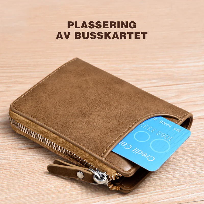 Billetera RFID para Hombres - Seguridad y Estilo | Diseño Vintage