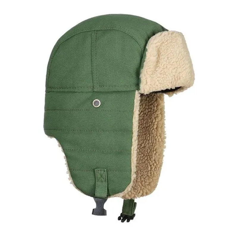 Gorro de Invierno para Hombre y Mujer con Protección para las Orejas de Forro Polar