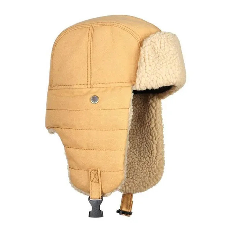 Gorro de Invierno para Hombre y Mujer con Protección para las Orejas de Forro Polar